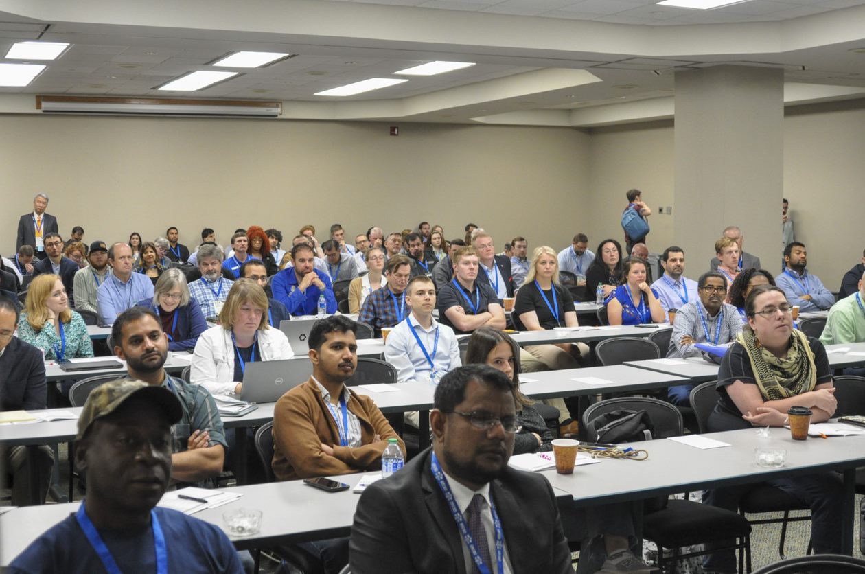 Attendees at the 2023 Precision Livestock Farming Conference.