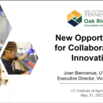 UT-ORII Roadshow - New Opportunities for Collaboration & Innovation