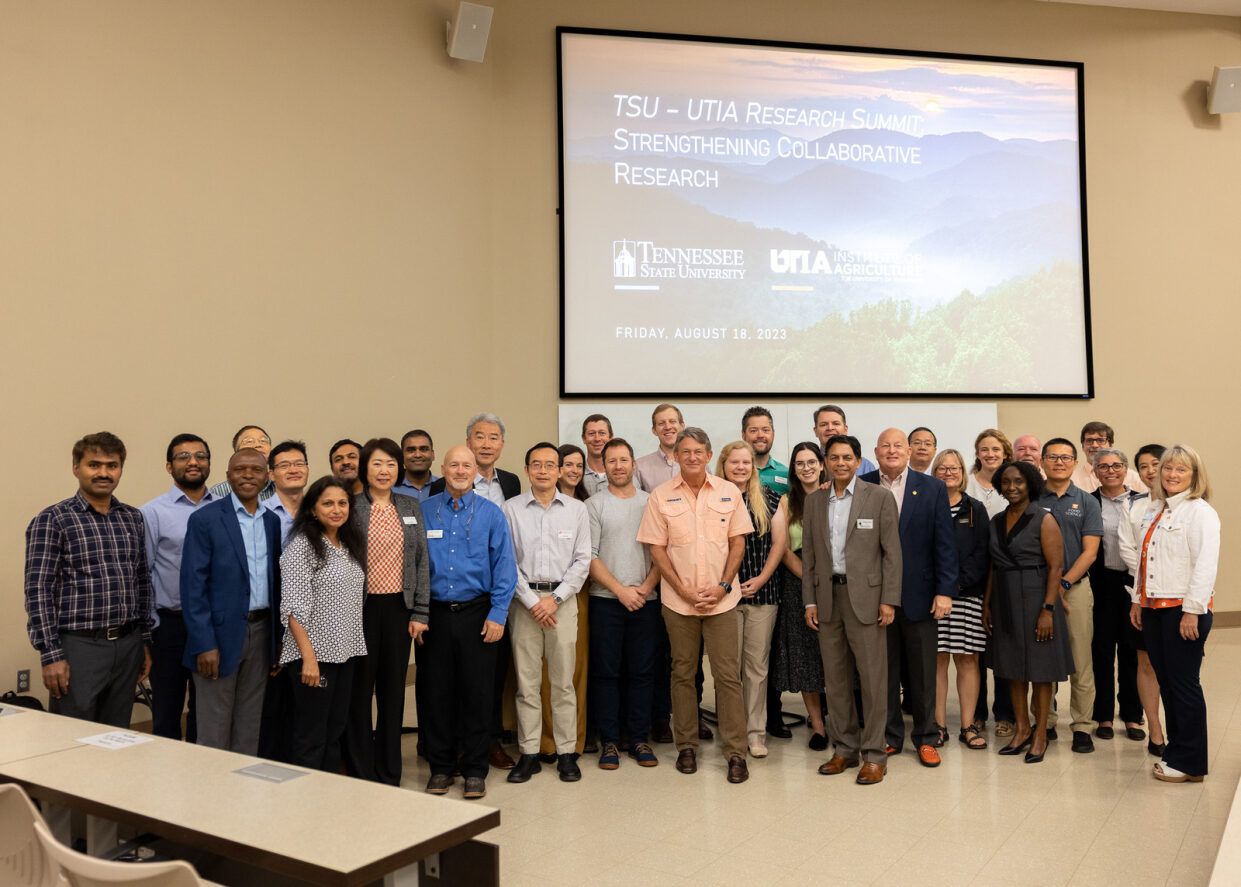 UTIA-TSU Group Photo at the Research Summit