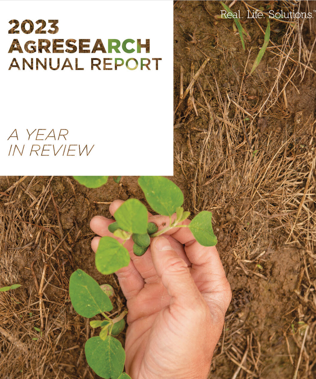 2023 AgResearch Annual Report Cover Image 