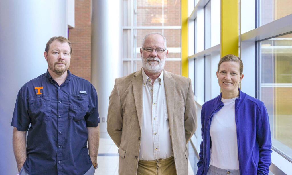 Scott Lenaghan, Neal Stewart, and Jennifer DeBruyn
