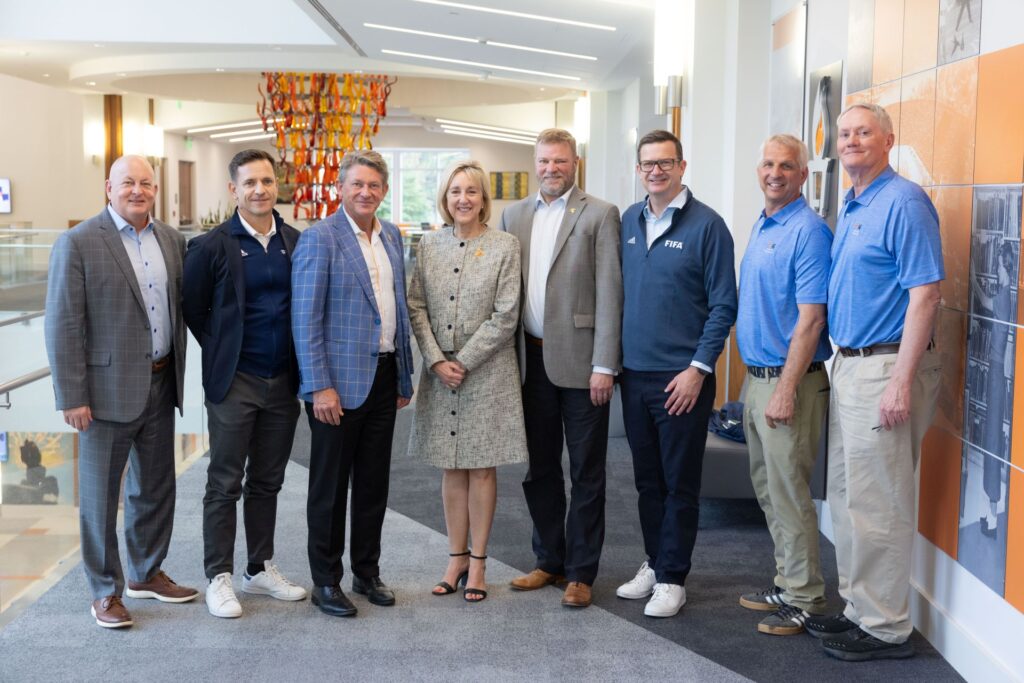 UTIA and UTK leadership with FIFA representatives