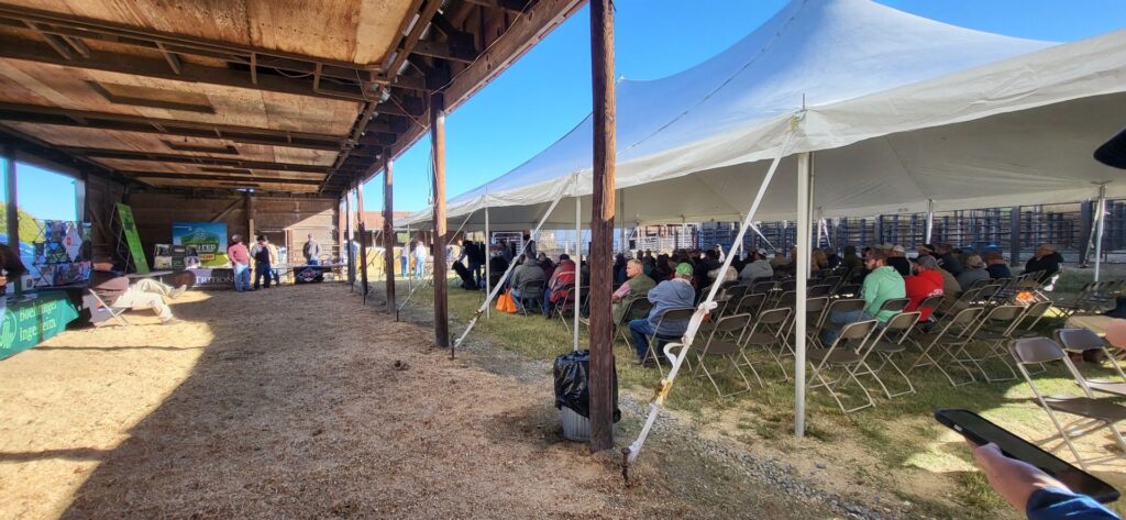 Attendees at 2024 TN Beef Heifer Field Day in Lewisburg, TN