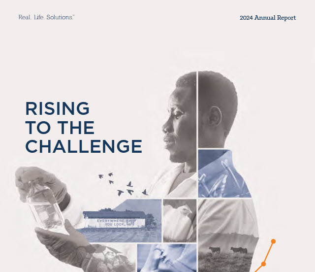 Cover view of the 2024 Annual Report for UT AgResearch