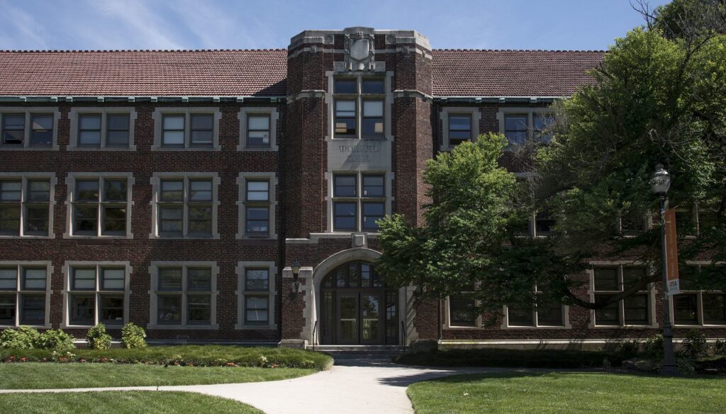 Morgan Hall - front facing view