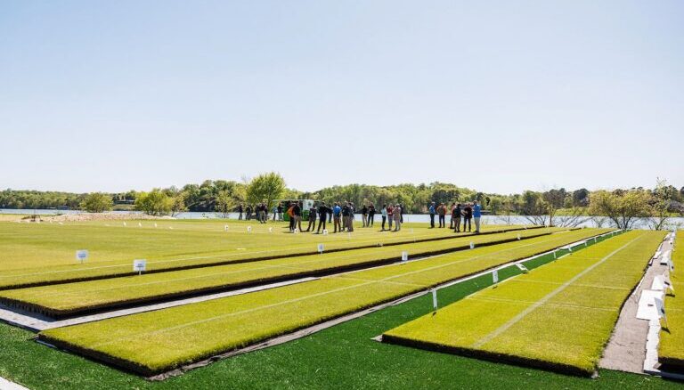 Turfgrass plantings at East Tennessee AgResearch Center